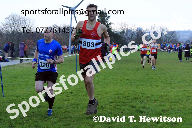 Masters mens 2022 Birtley Cross Country Relays. Photo: David T. Hewitson/Sports for All Pics